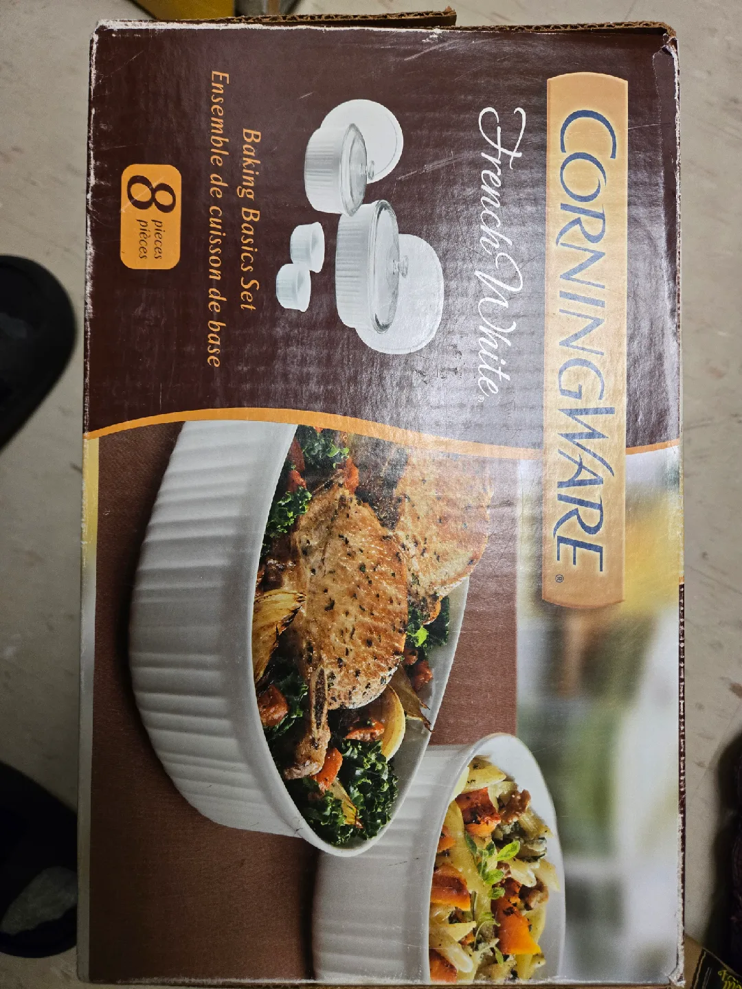 CorningWare French White Baking Basics Set - 8 Piece image indicator(3)