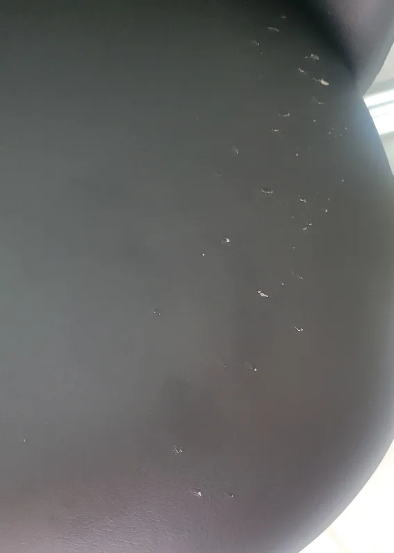 26 in. Black Faux Leather Bar Stool Chair (2) image indicator(7)