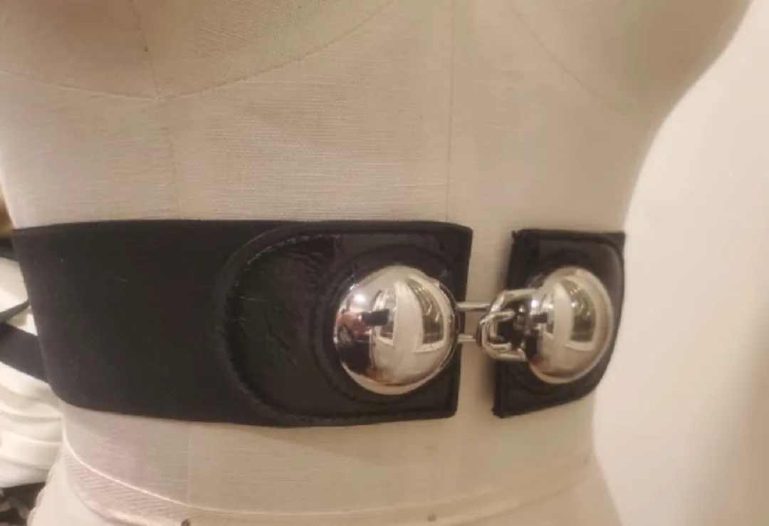 Women's fashion stretchy wide belt image indicator(5)