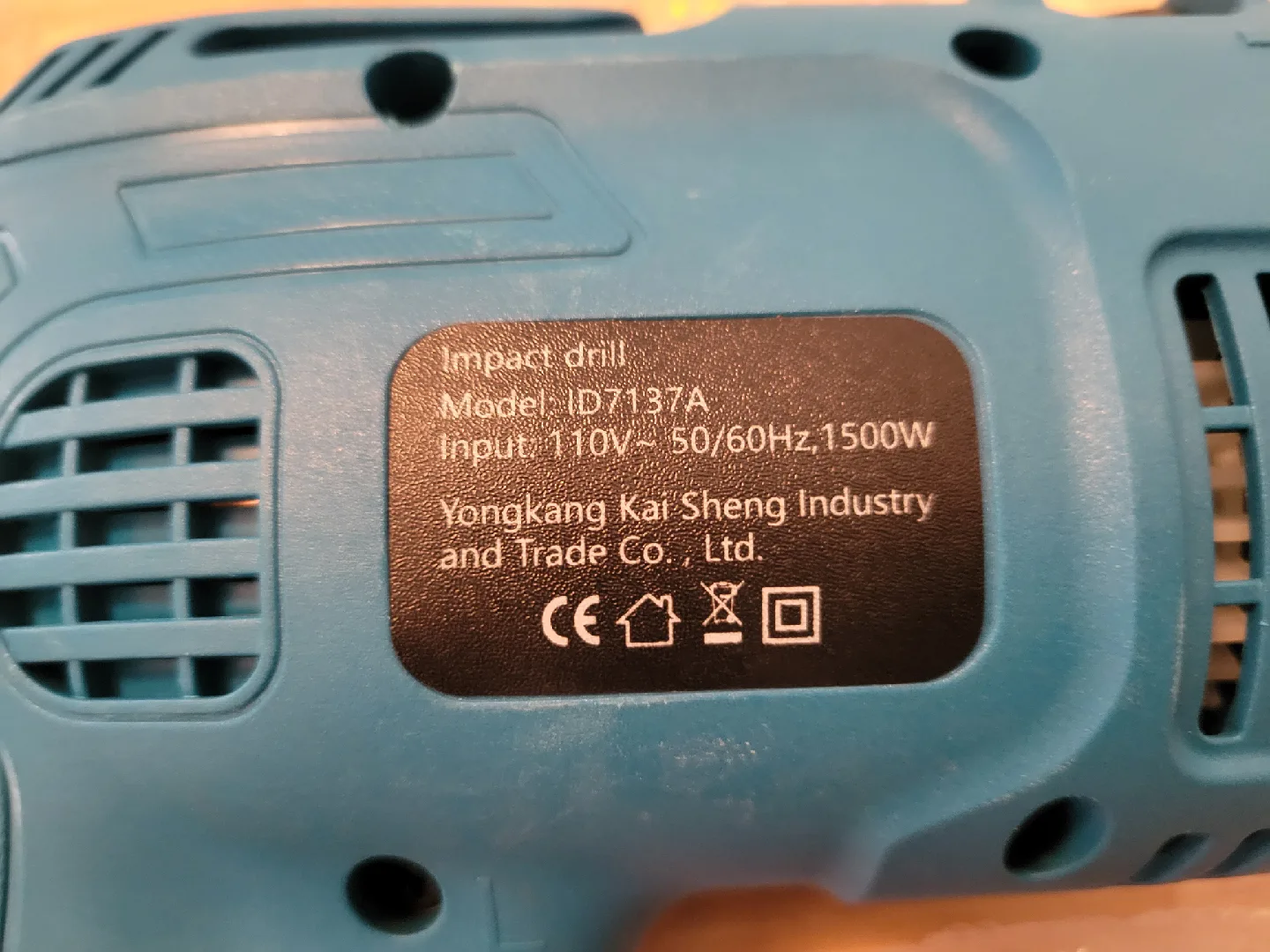 NEW Impact Drill with some accesories image indicator(2)