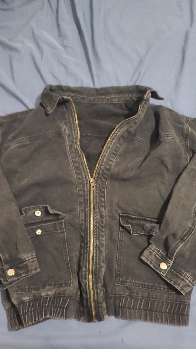 Denim Jacket - Black
