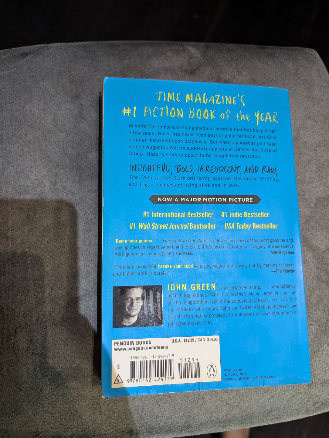 The Fault In Our Stars by John Green - photo 2