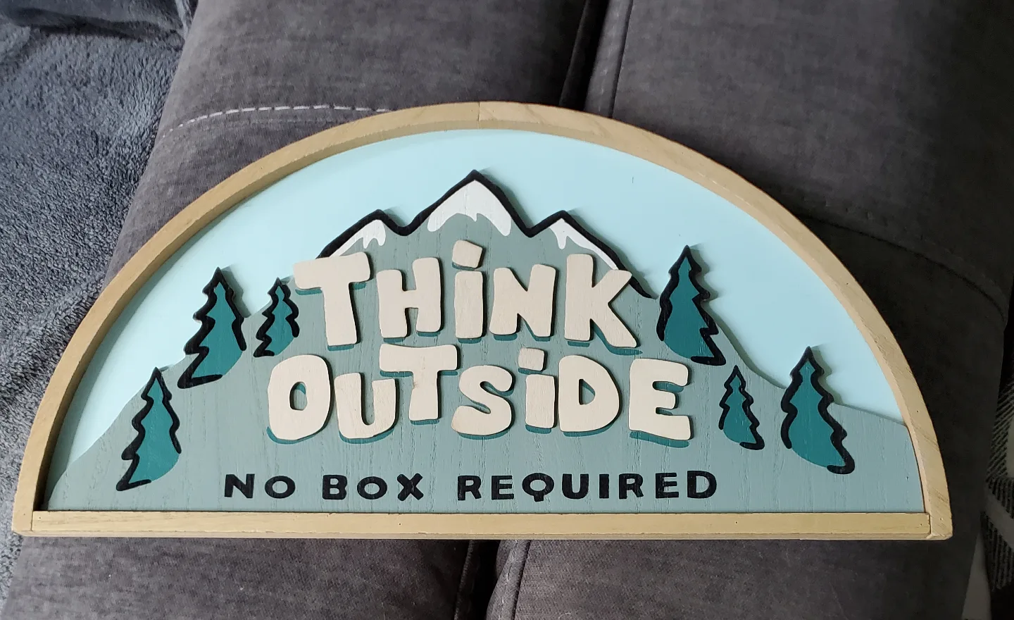 Think Outside Wall Decor thumbnail