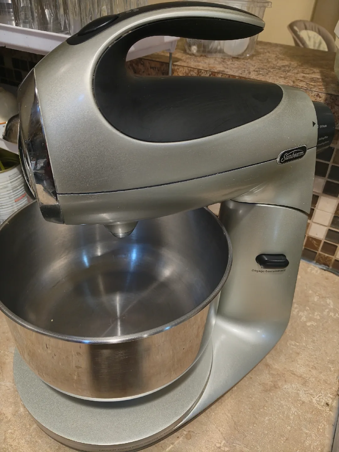 Sunbeam Mixmaster Stand Mixer used once brand new image indicator(3)