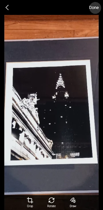 Large Framed Chrysler Building Photo thumbnail
