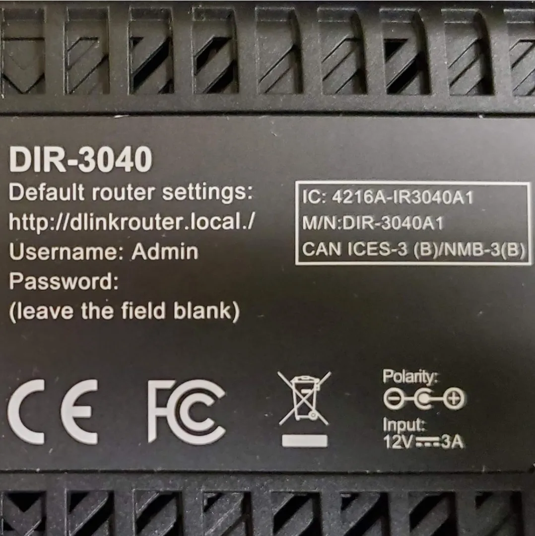 D-Link DIR-3040 AC3000 High Power Wi-Fi Router image indicator(8)