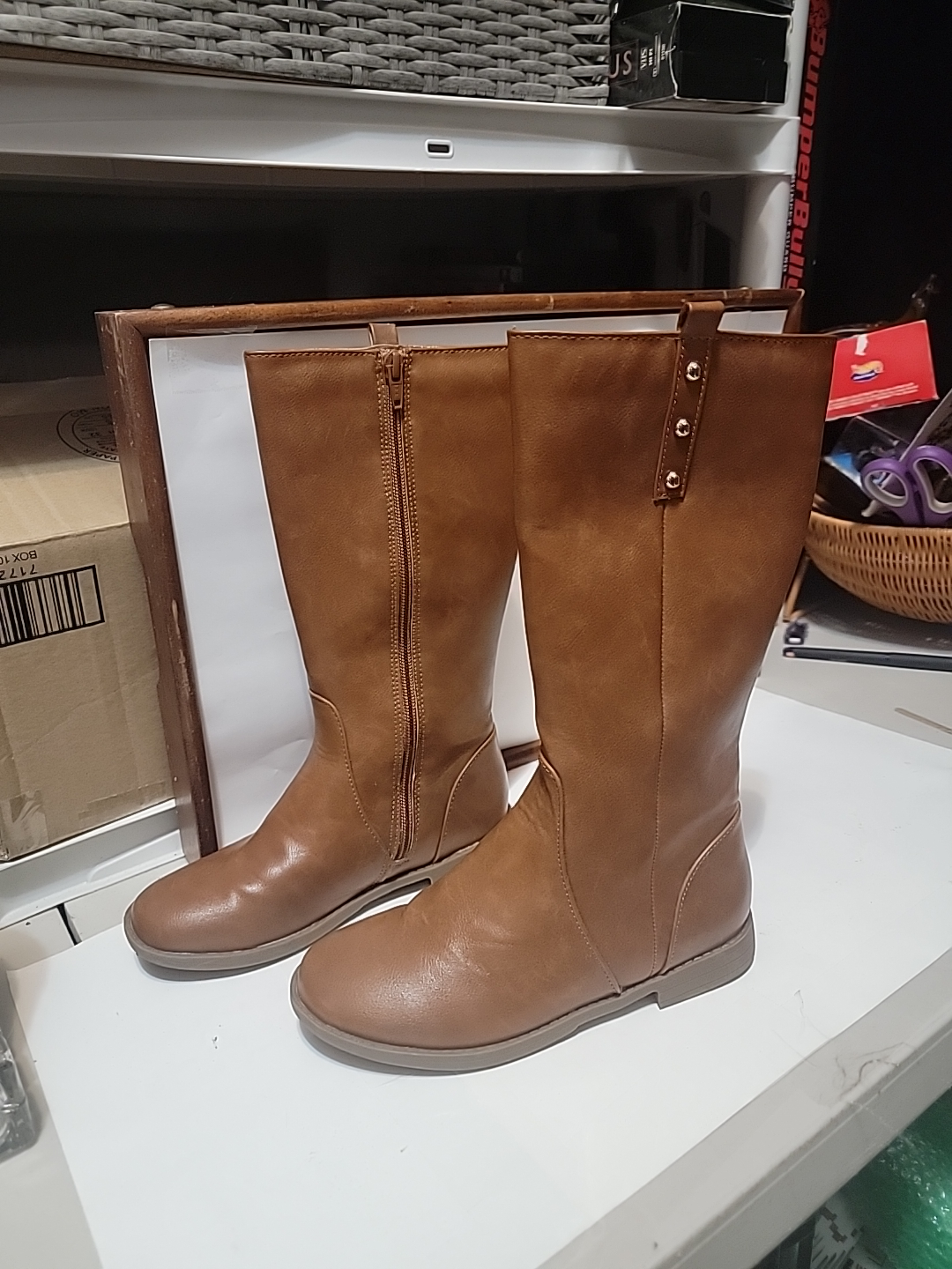 Brown Knee High Boots