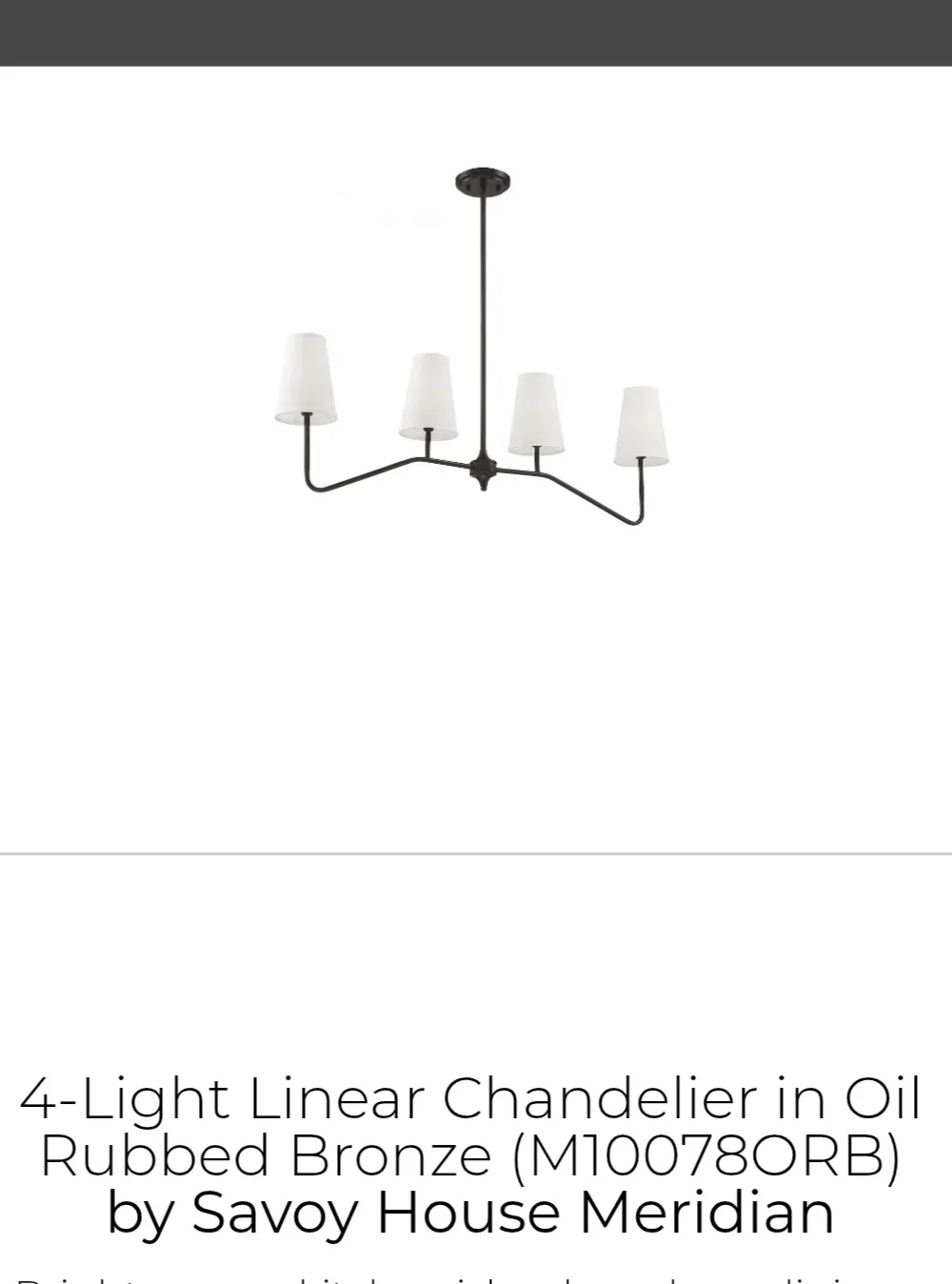 Brand New Modern Linear Chandelier image indicator(3)