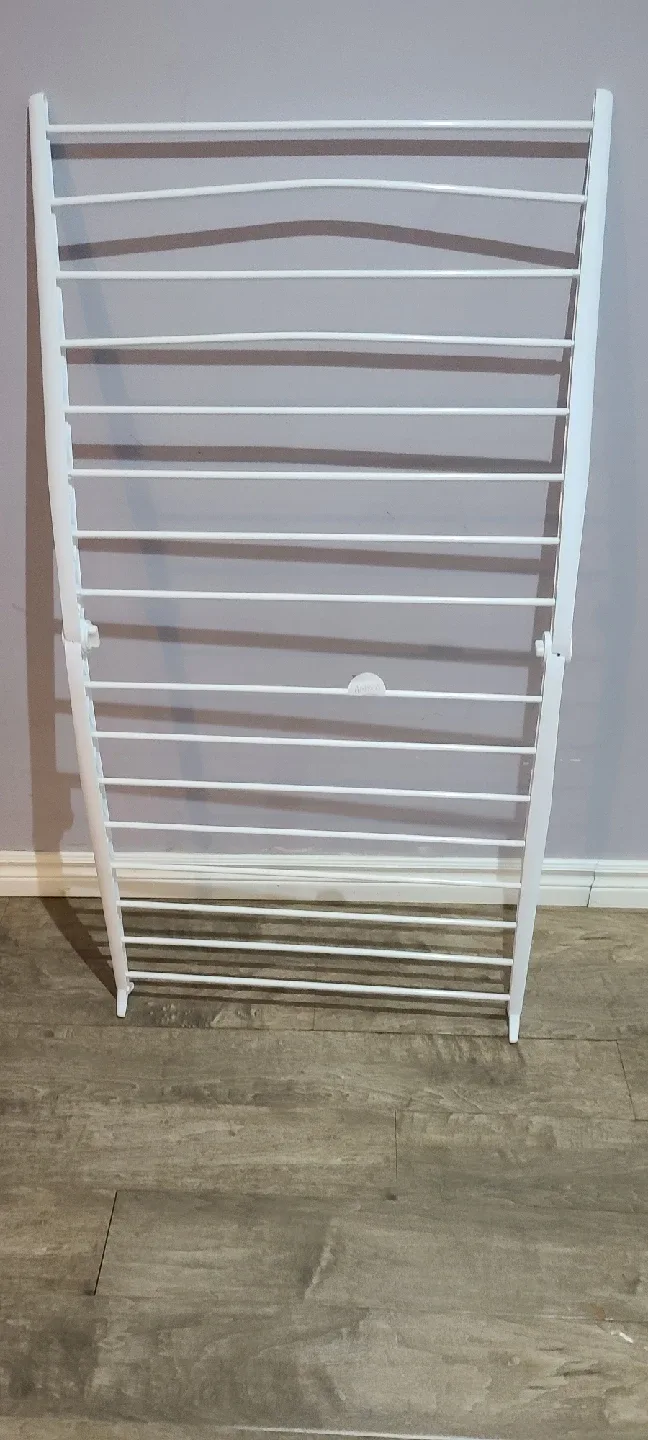 White Folding Clothes Drying Rack image indicator(5)