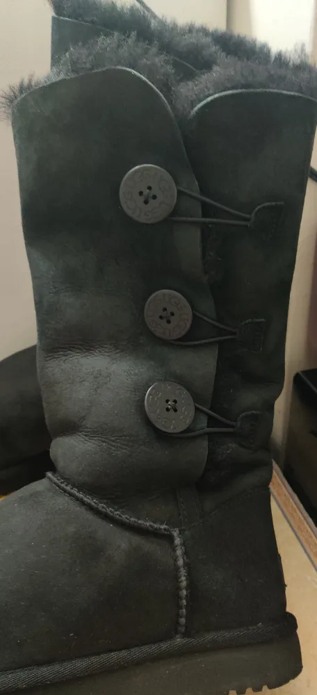 UGG Black Button Boots image indicator(2)