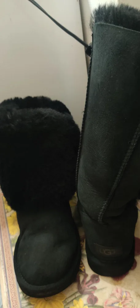 UGG Black Button Boots image indicator(8)