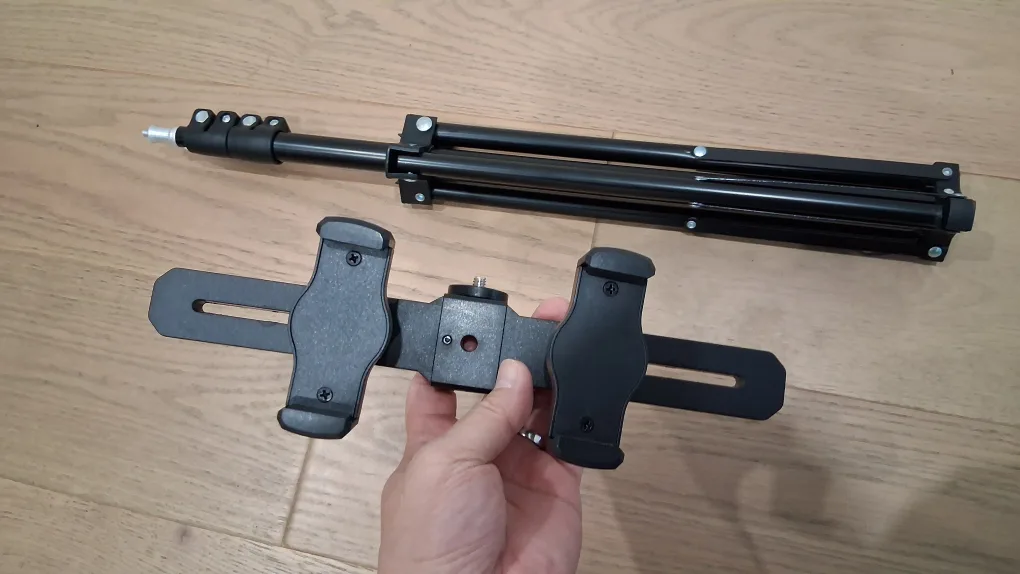 Tripod, for DSLR Camera & TWO phones, Extra Long. New image indicator(9)
