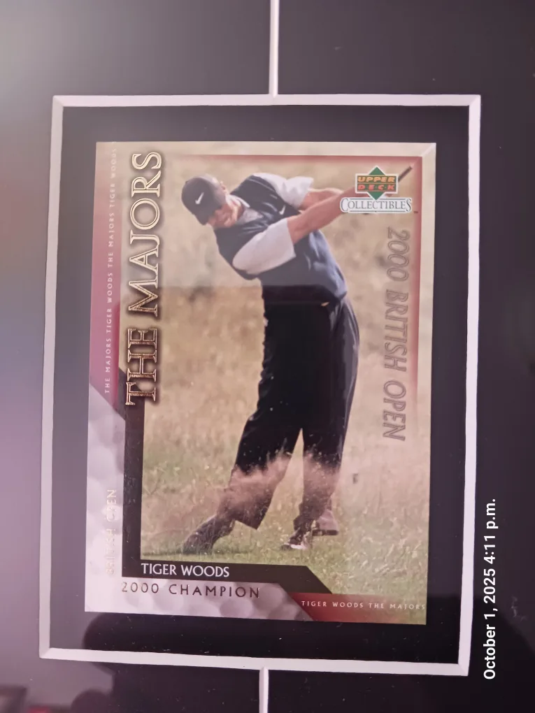Tiger Woods 2000 Champion Framed Collectible image indicator(9)