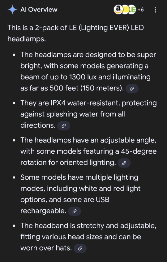 LE Lighting EVER LED Headlamps - 2 Pack - photo 4