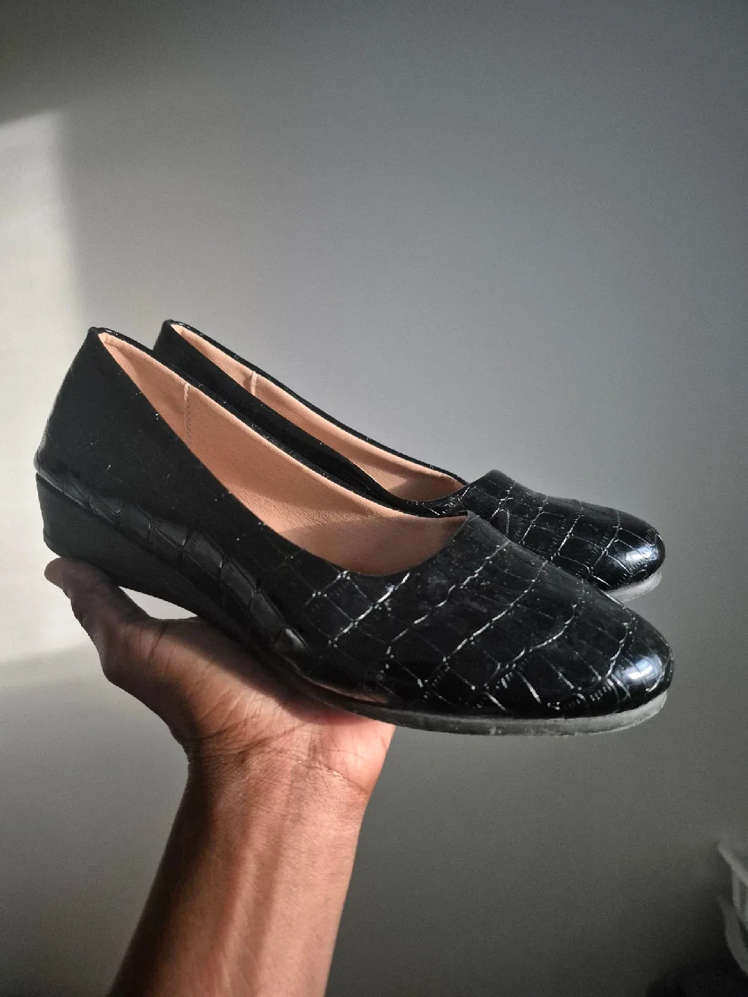 #Cleanout - Black Flats - Size 40