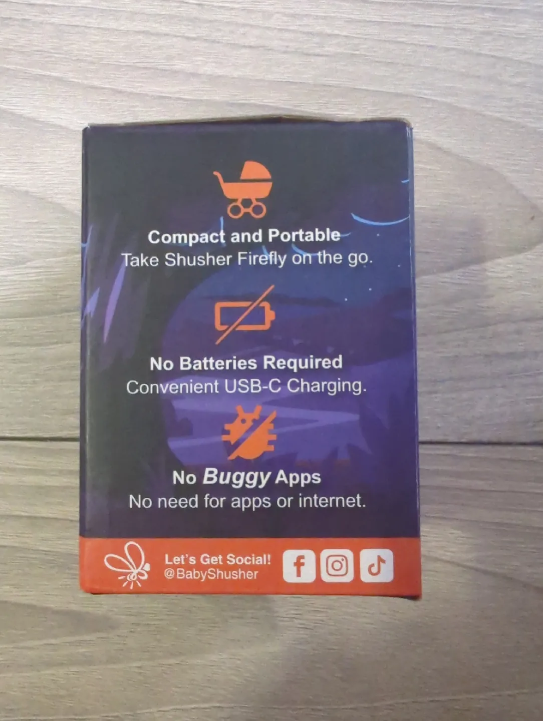 Baby Shusher Firefly Sleep Soother Nightlight image indicator(2)