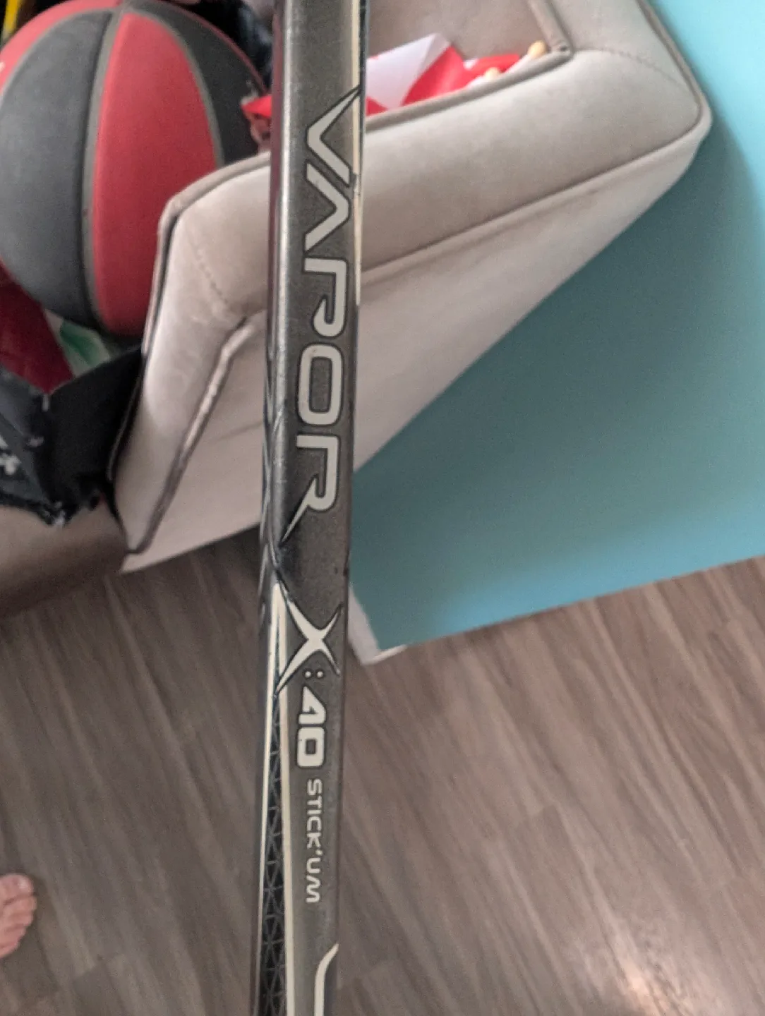 Bauer composite vapor left hand hockey stick '77 Flex image indicator(4)