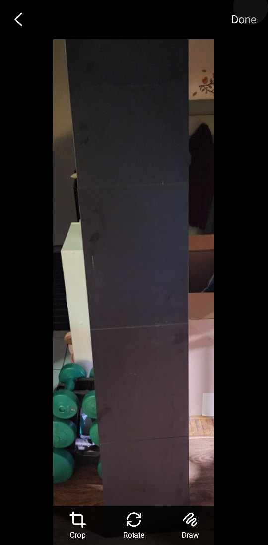 Black computer desk riser