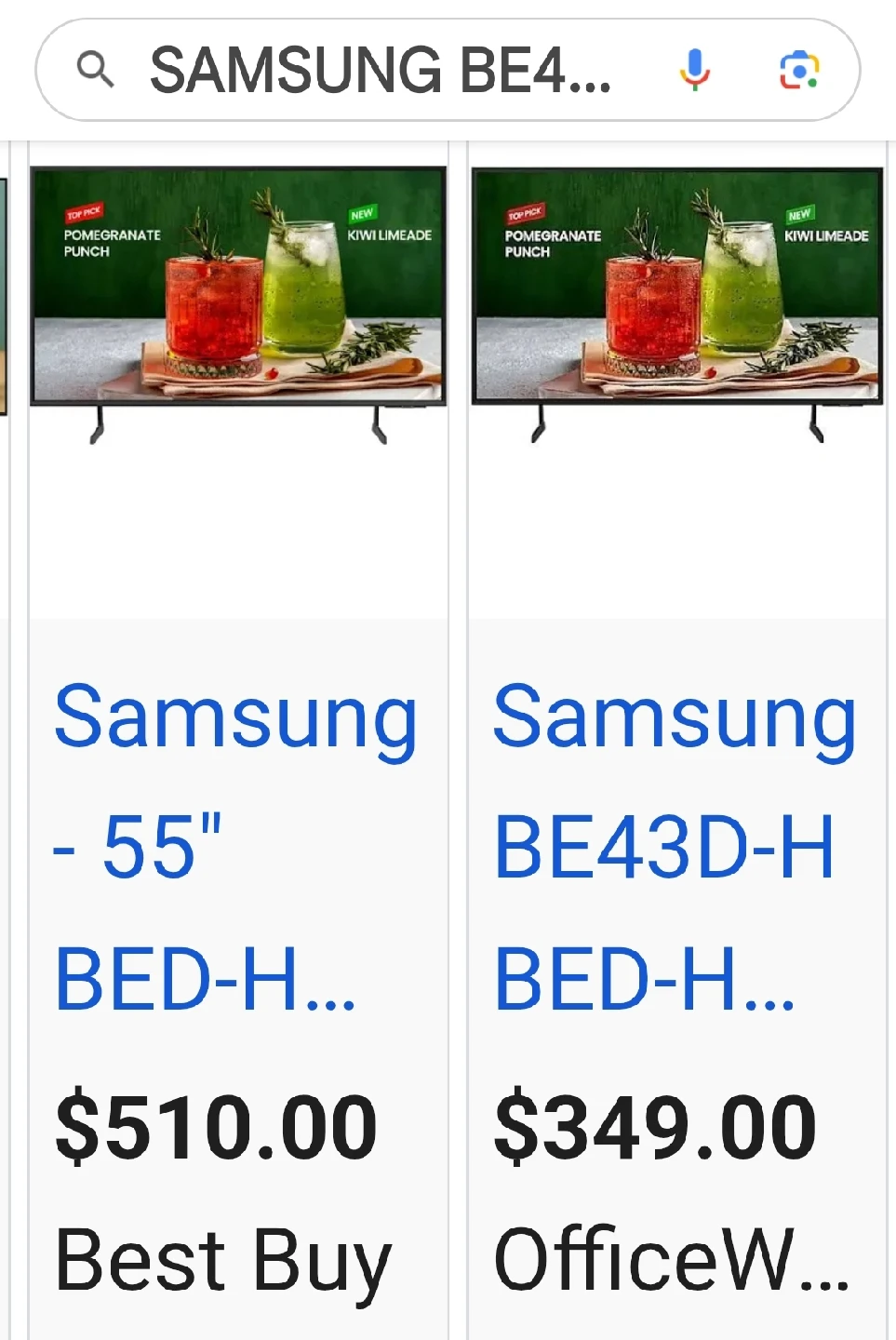 SAMSUNG   43" BED-H Series 4K Business Pro TV Model: BE43D-H - photo 5