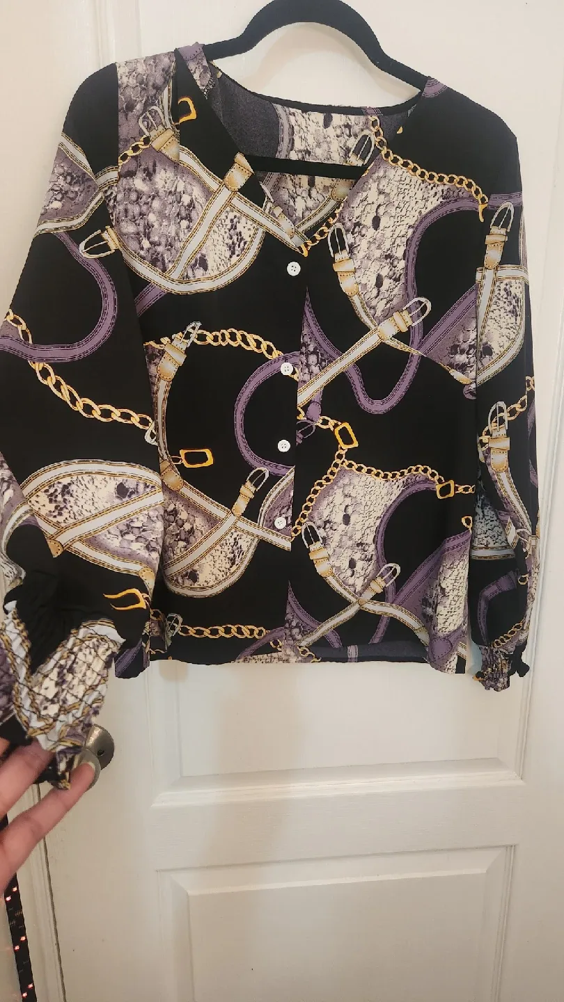 Snakeskin Print Blouse image indicator(7)