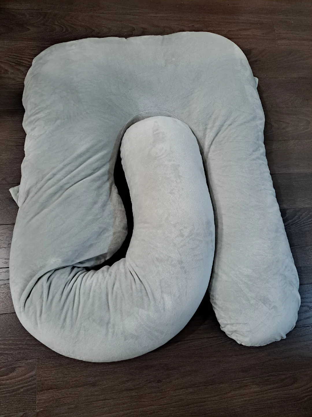 Grey Full Body Pregnancy Pillow thumbnail