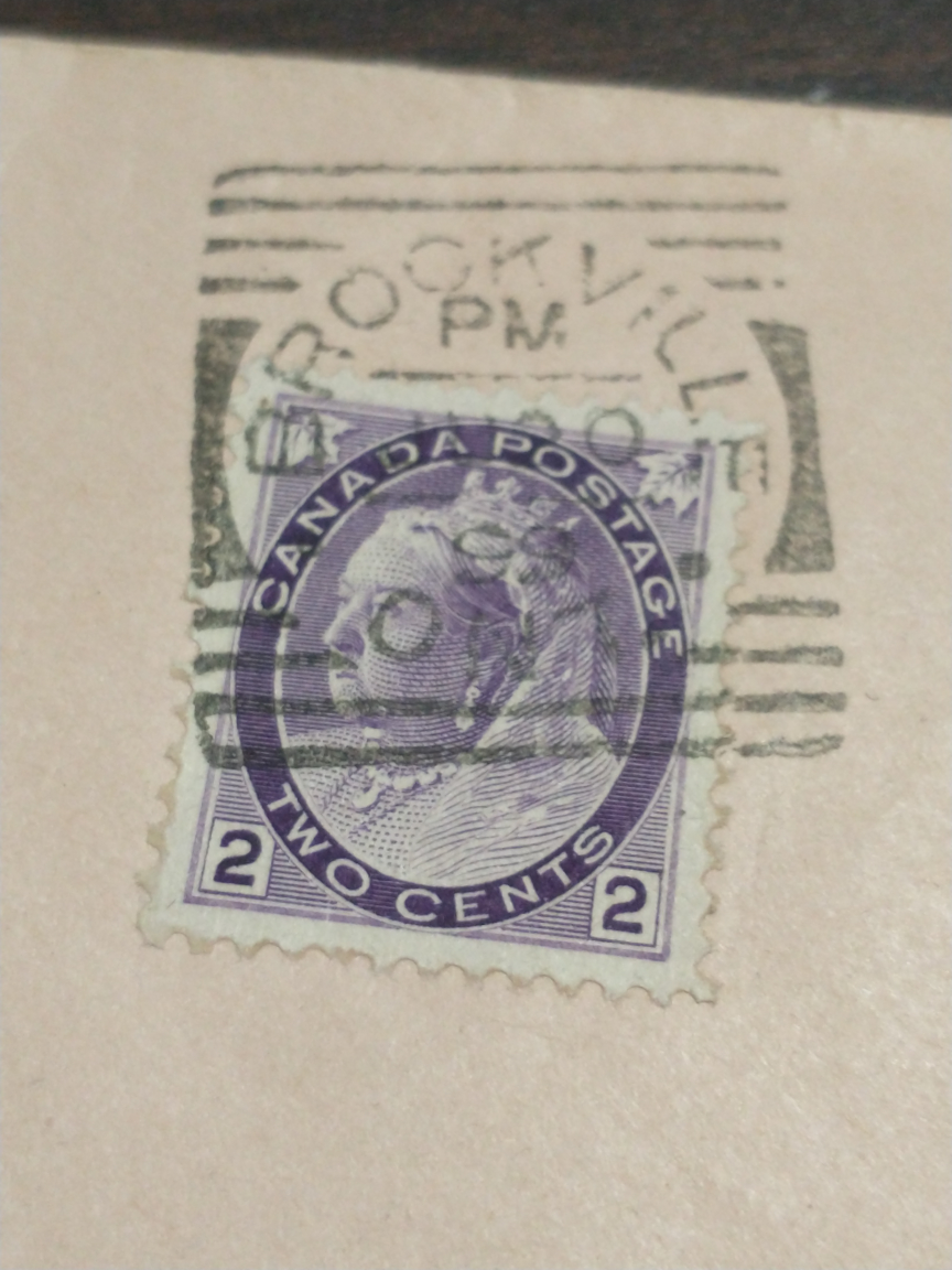 Beautiful 1899 Qn Victoria cover, Brockville to St. Catharins - photo 2