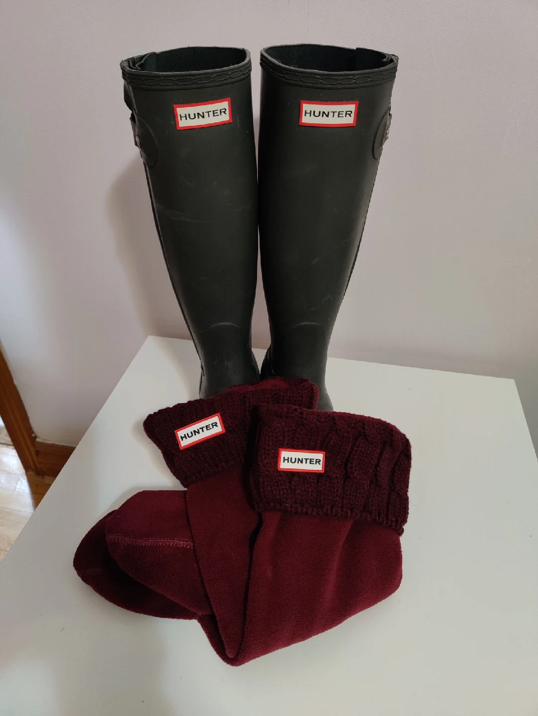 Hunter Women's Rain Boots With Socks - photo 3