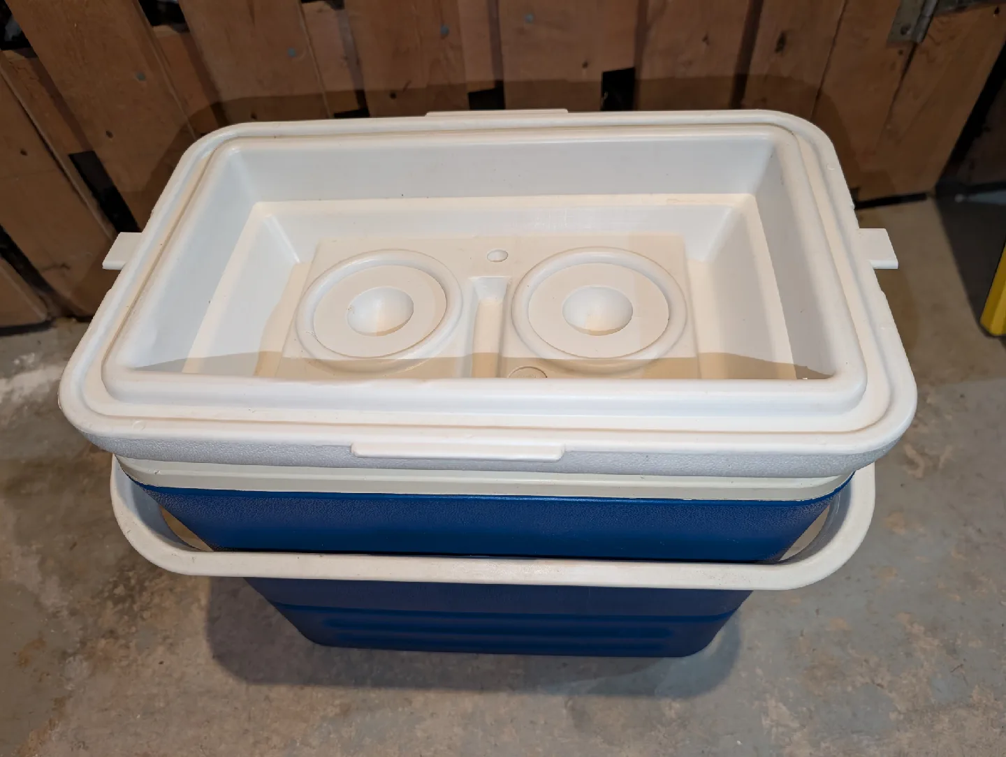 Escort Cooler - Blue and White image indicator(3)