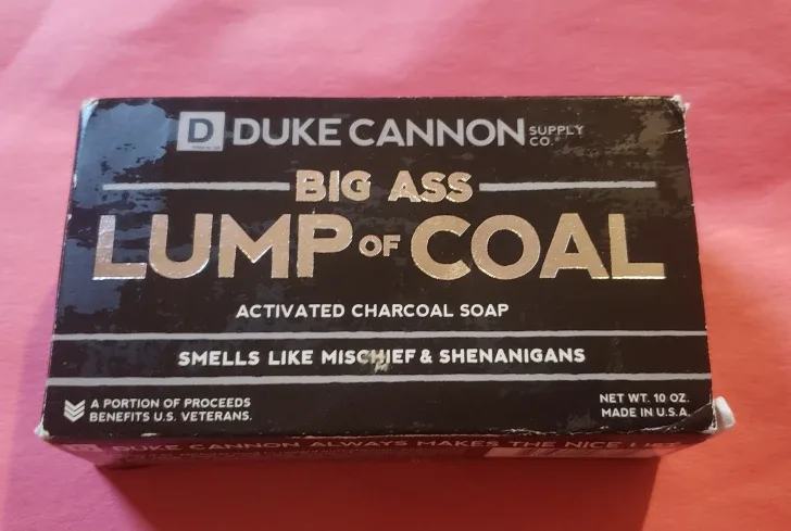 Duke Cannon Big Ass Lump of Coal Soap