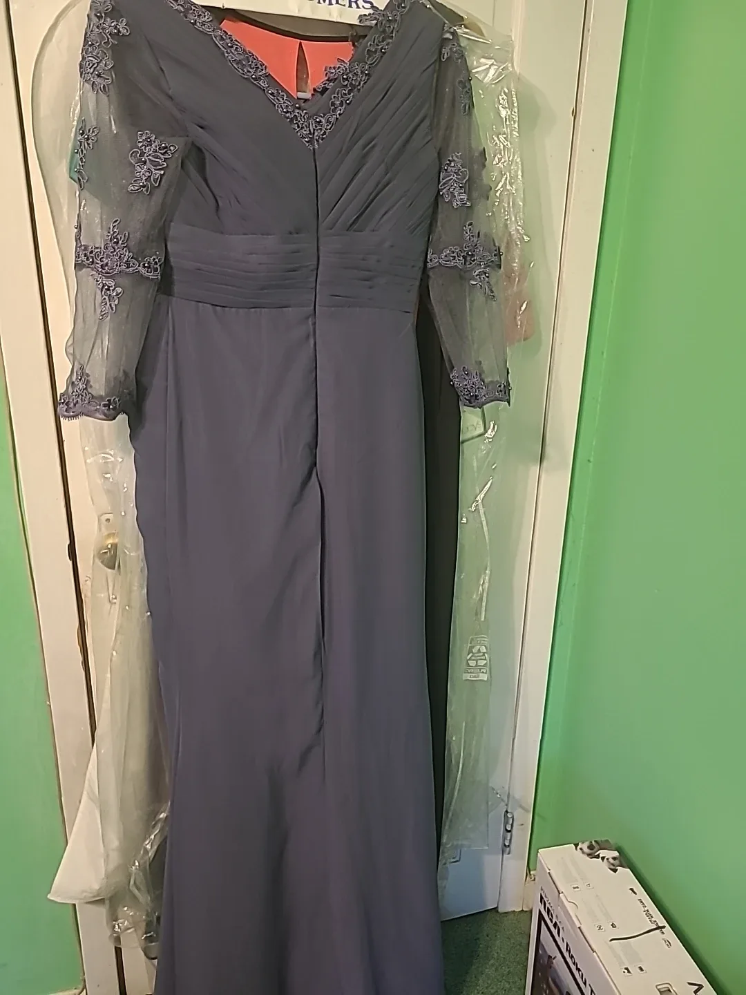 Montage by Mon Cheri Bridal Mother Of The Bride Blue Gown image indicator(2)