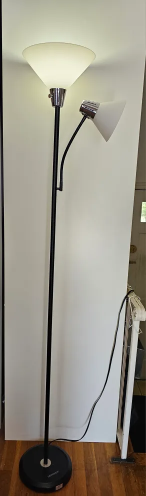 Lepower Floor Lamp with Adjustable Reading Light image indicator(7)