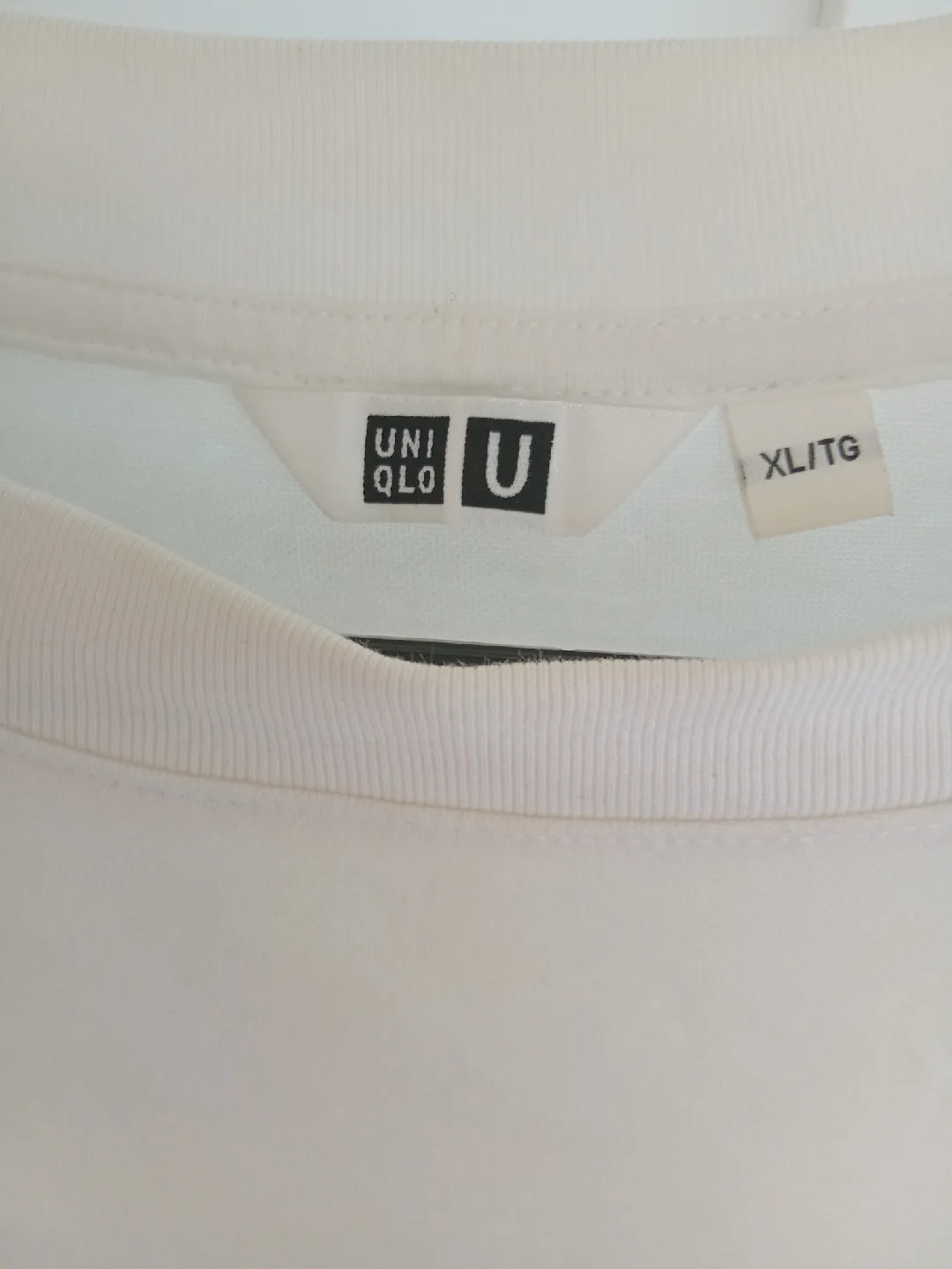 Uniqlo U White T-Shirt XL/TG image indicator(2)