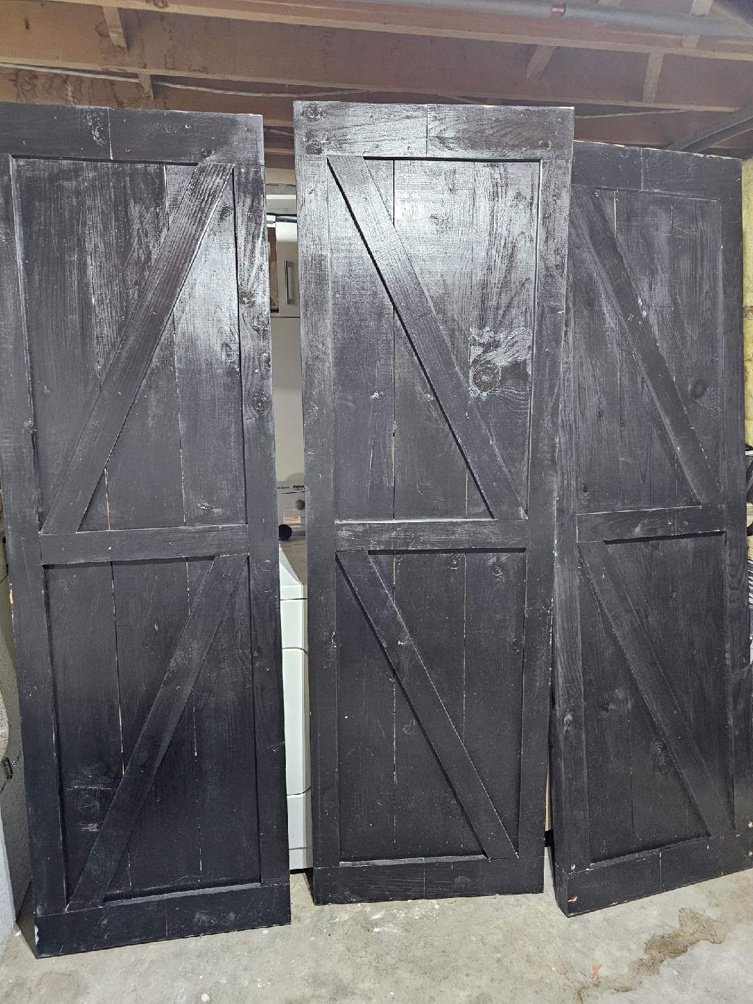 Black Wooden Barn Doors - photo 3