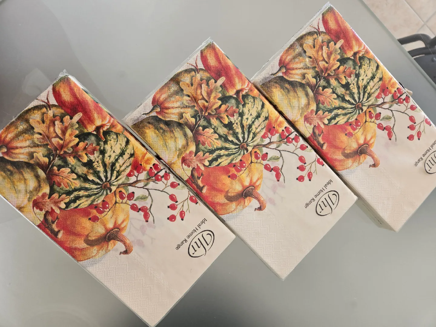 IHR Ideal Home Range Paper Napkins- Sealed package image indicator(5)