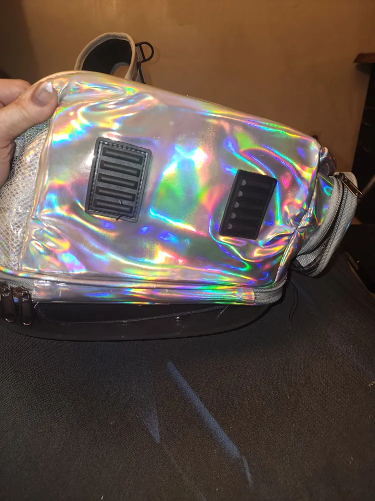 Kuddli  Holographic Pet Carrier Backpack - NEW image indicator(8)