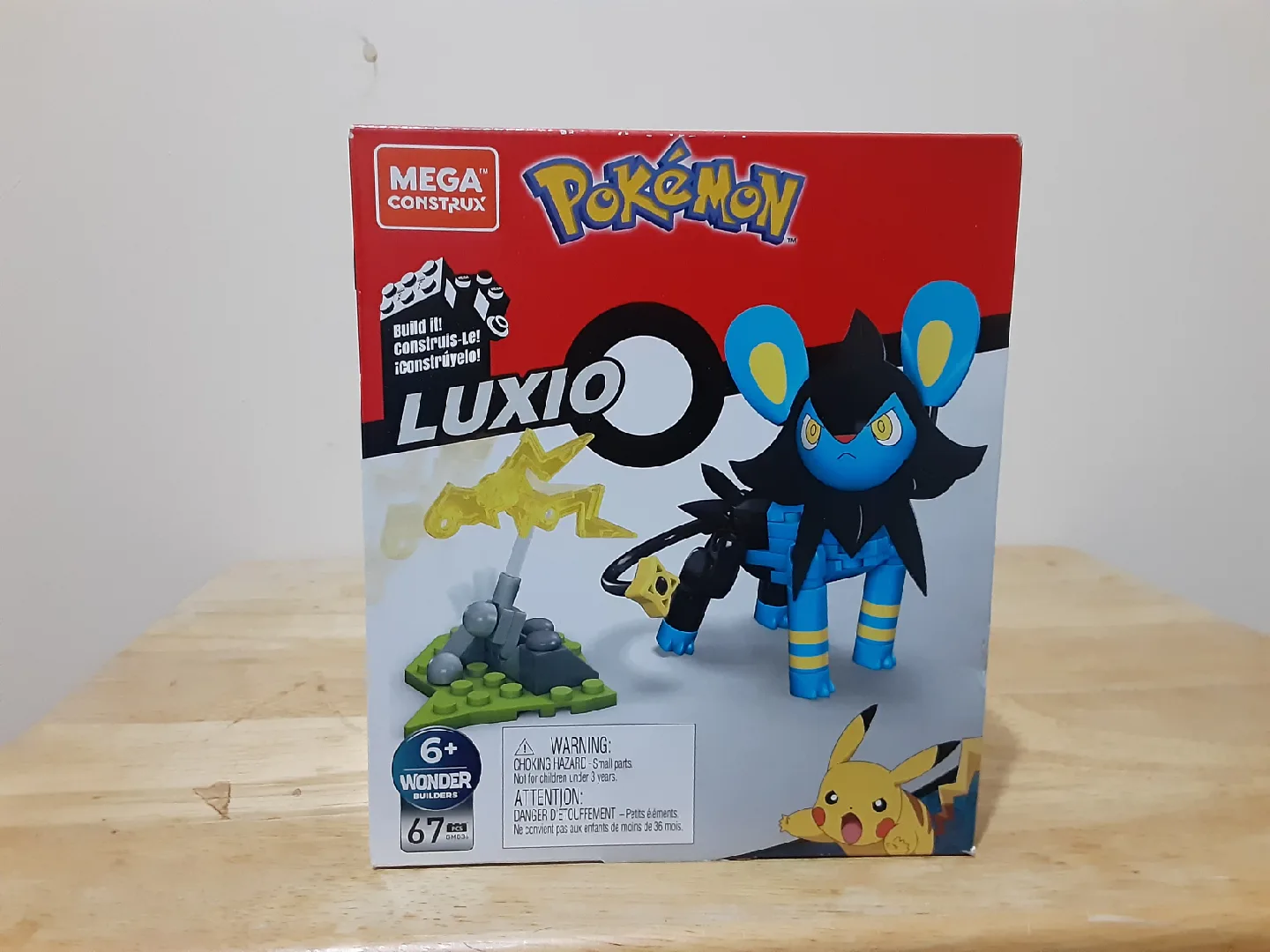 Mega Construx Pokémon Luxio Building Set - Ages 6+