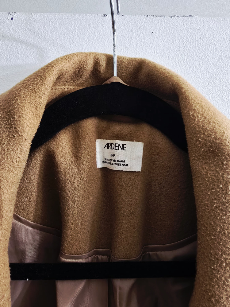 Ardene Tan Coat - Size Small - photo 2