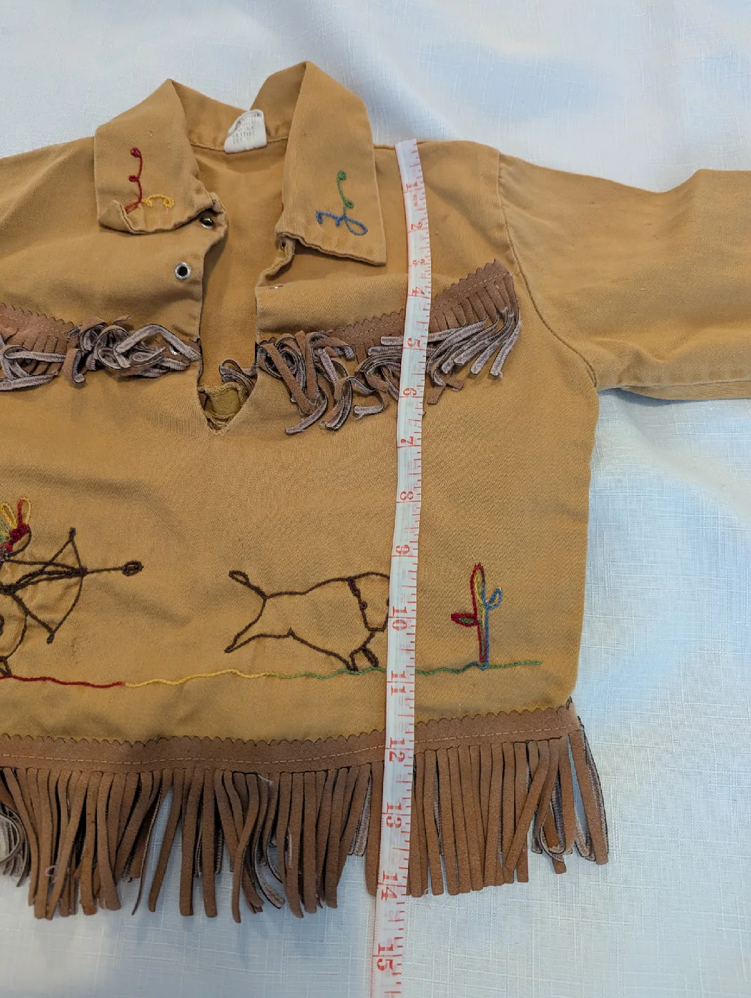 Kids' vintage 1950s cowboy/girl Costume size 5 image indicator(7)