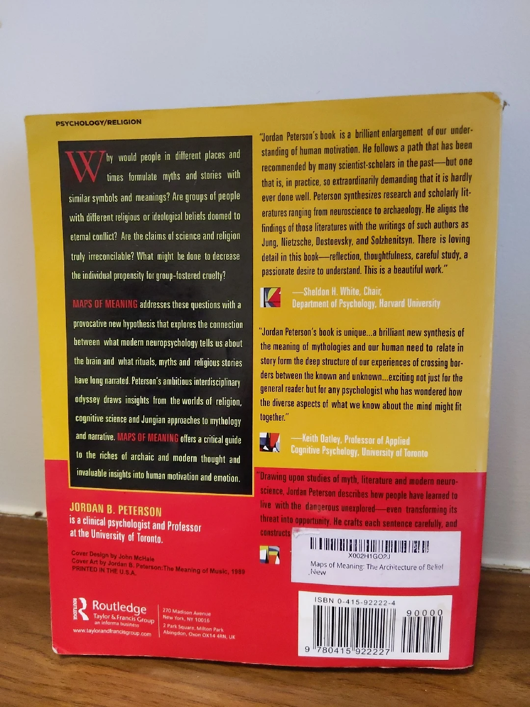 Maps of Meaning by Jordan B. Peterson - photo 2