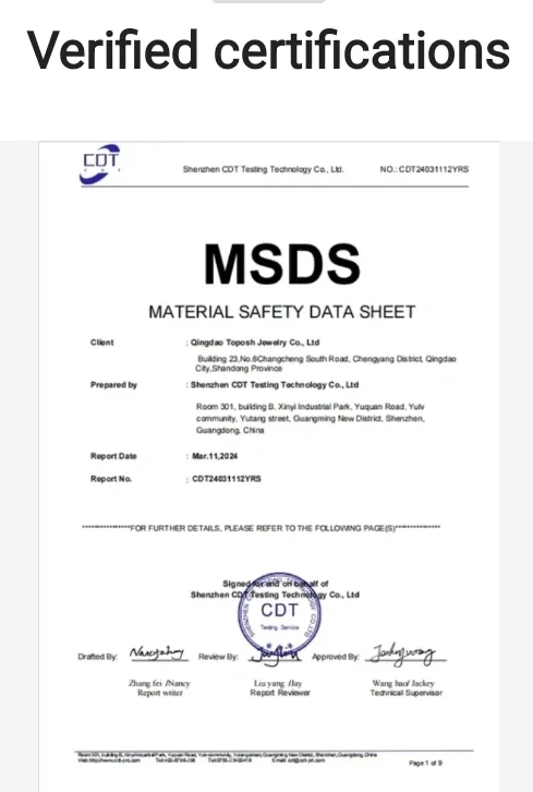 Green Gem Nose Ring - Titanium image indicator(6)