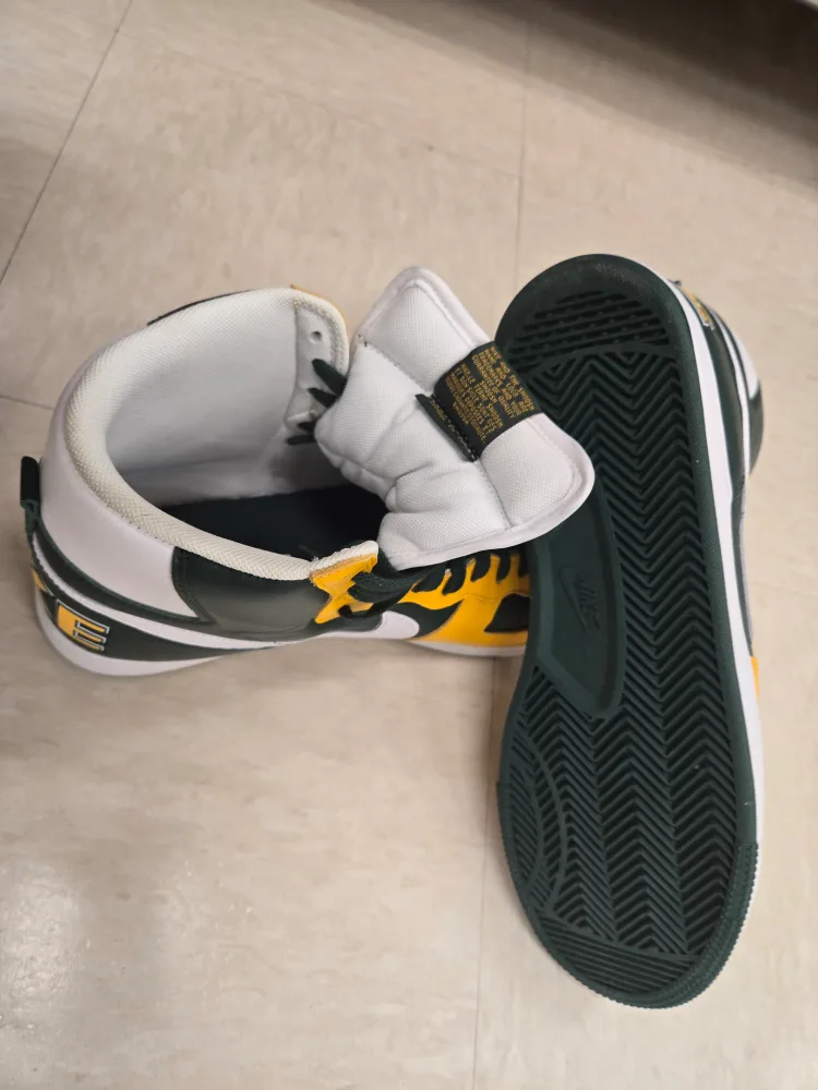 Nike Terminator High Seattle Supersonics Green Yellow Size 13 image indicator(4)