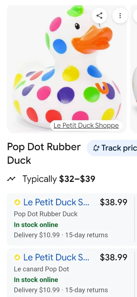 bud by designroom Pop Dot Luxury Rubber Duck image indicator(4)