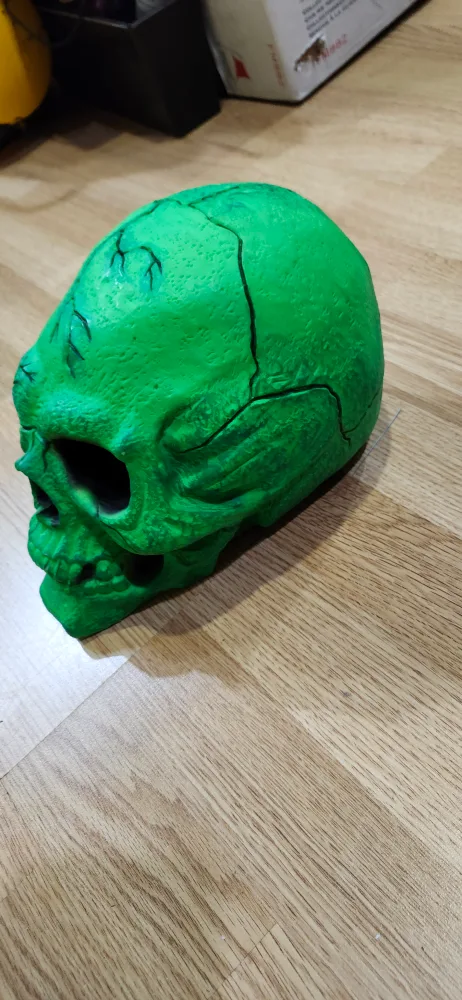 Green Skull Halloween Decoration  💀 image indicator(3)