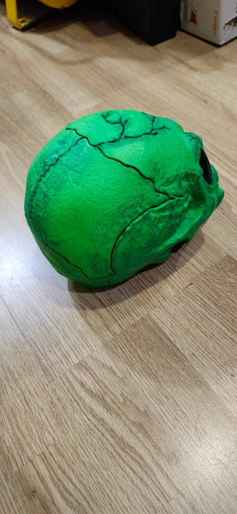 Green Skull Halloween Decoration  💀 image indicator(5)