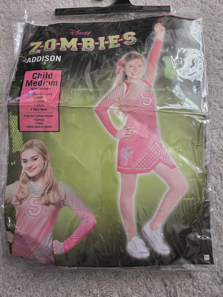 Disney Zombies Addison Costume - Child Medium