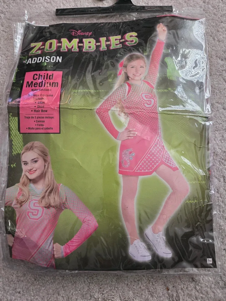 Disney Zombies Addison Costume - Child Medium thumbnail