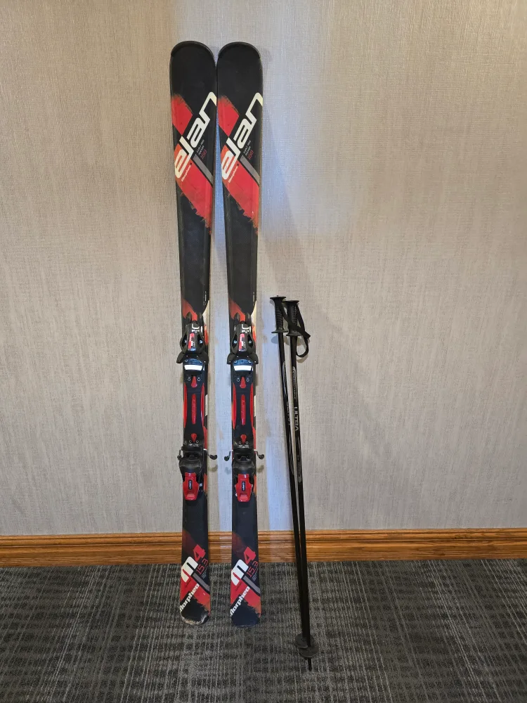 Elan Morpheo 4 Skis 168cm with Poles