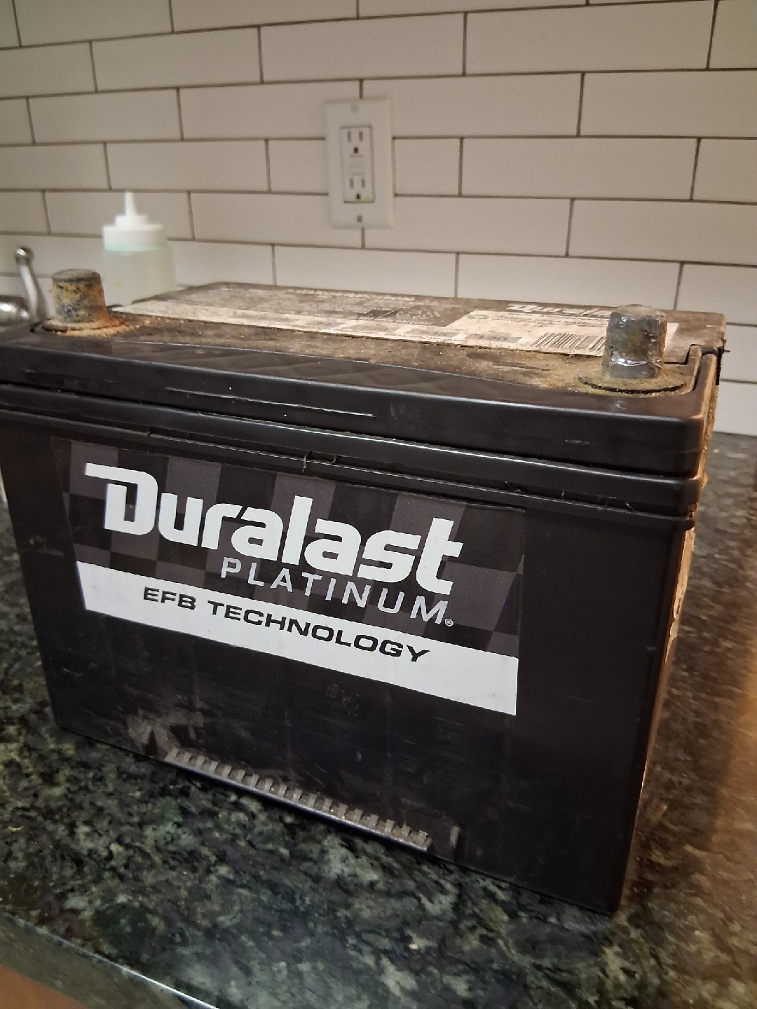 Used Car Battery and Starter