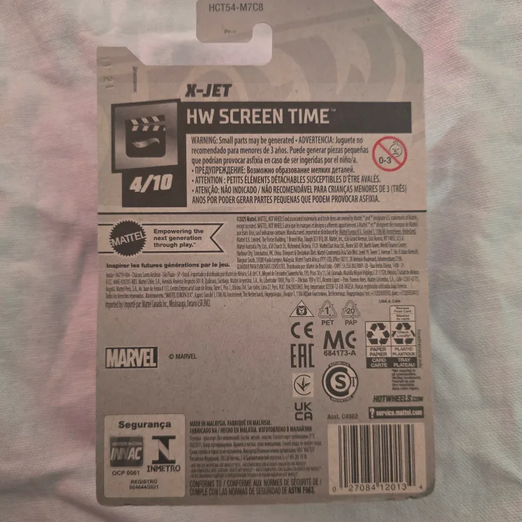 Hot Wheels Marvel X-Men X-Jet HW Screen Time 4/10 image indicator(4)