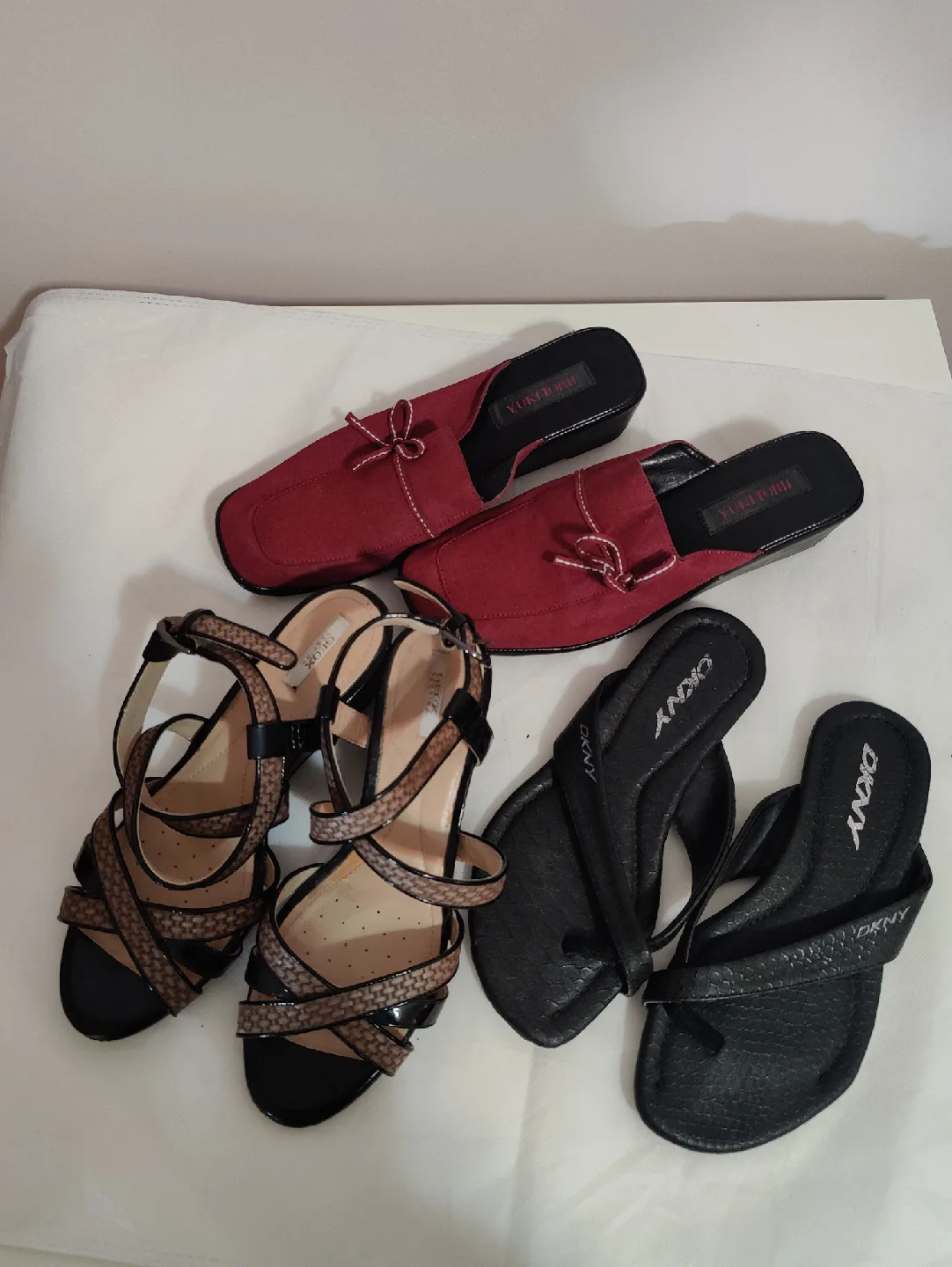 Assorted Women's Sandals - DKNY, Yukiko Kimijima,GEOX thumbnail